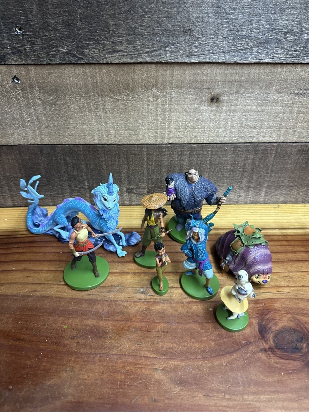 Disney Store Raya and the Last Dragon Deluxe Complete Set Of 8
